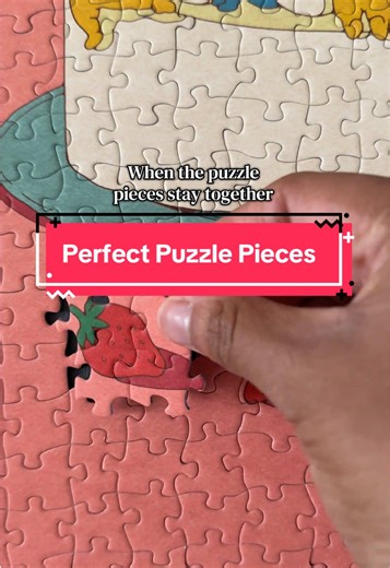 Satisfying puzzle pieces will always be my favourite videos. Nothing like being able to move large sections of your puzzle *without* it coming apart 😌 Also, have you seen how cute this puzzle is. And it sparkles. Definitely cracked the top 10 best puzzles ever for me 🫣 More from me: @Crystal 🧩 Piecefully Puzzling @Crystal 🧩 Piecefully Puzzling @Crystal 🧩 Piecefully Puzzling #puzzletips #brainteasers #puzzlegame #jigsaxtok #puzzlechallenge