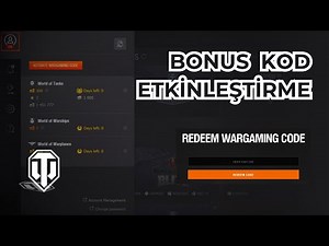 Bonus Kodlar Nasıl Kullanılır? | World of Tanks Rehberi