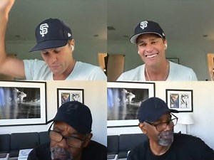 WATCH: Tom Brady does table read of iconic football movie 'Remember The Titans' alongside legendary actor Denzel Washington
