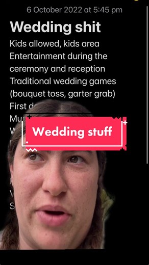 Our wedding thoughts #foryoupage #fyp #wedding #weddingtiktok #weddingrules #weddingtok #engagement #
