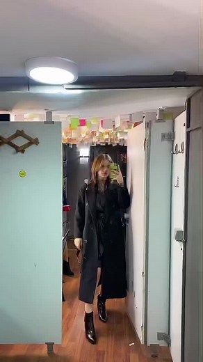 Capturing Reflections in a Colorful Sticky Note Room