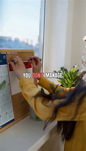 YOU CAN’T MANAGE TIME — YOU CAN ONLY MANAGE YOURSELF #motivation