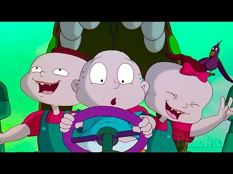 The Rugrats ride on the Reptar Car