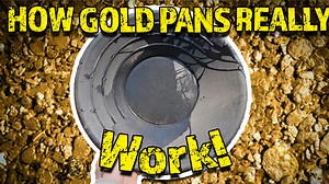 This is how gold pans really work! | Vo-Gus Prospecting
