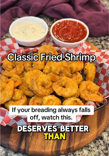 Perfectly Crispy Fried Shrimp Recipe