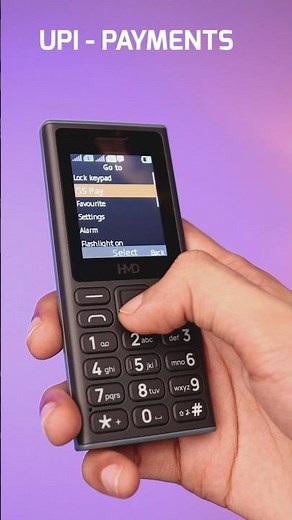 Latest Keypad Phone with UPI Payment Supports | HMD 105 Mobile Phone