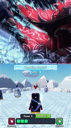 I actually fight 4 penguins,you can't see another penguin because the screen is full.