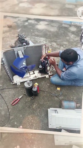 🛠️🧰🪛AC technician videos order compress change 🛠️🧰🪛