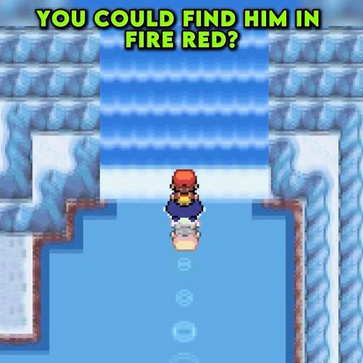 The wild Lapras location nobody told you about in FireRed! 🤫 #pokemon #shorts