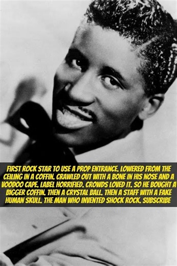 The First Rock Star to Use a Prop Entrance – Screamin' Jay Hawkins' Coffin