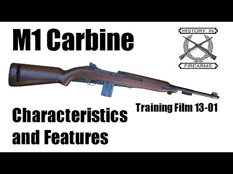 M1 Carbine Characteristics and Features (TF 13-01)