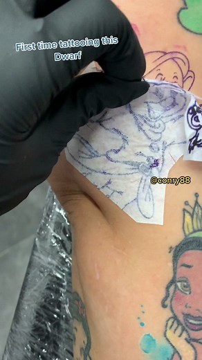 Disney Tattoo Ideas: Snow White Dwarf Designs