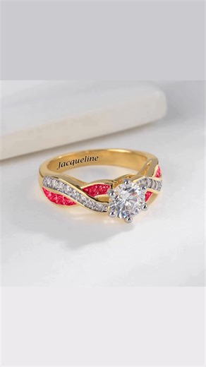 Your personal birthstone swirl ring... Classic design reimagined with YOU in mind! | The Danbury Mint