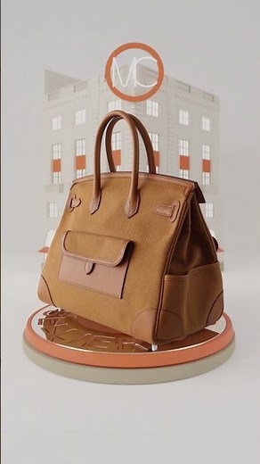Hermès Limited Edition Birkin 35 Cargo in Sesame Toile and Swift Leather Unveiled • MIGHTYCHIC •