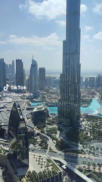 At over 828 metres and more than 160 stories, Burj Khalifa holds the following records: Tallest building in the world. Tallest free-standing structure in the world. Highest number of stories in the world. Highest occupied floor in the world. Highest outdoor observation deck in the world. Elevator with the longest travel distance in the world. Tallest service elevator in the world. #dubai #dubaj #zea #uae #emirates #burjkhalifa #city #travel #traveltiktok #travellife #traveladdict #travelcouple #