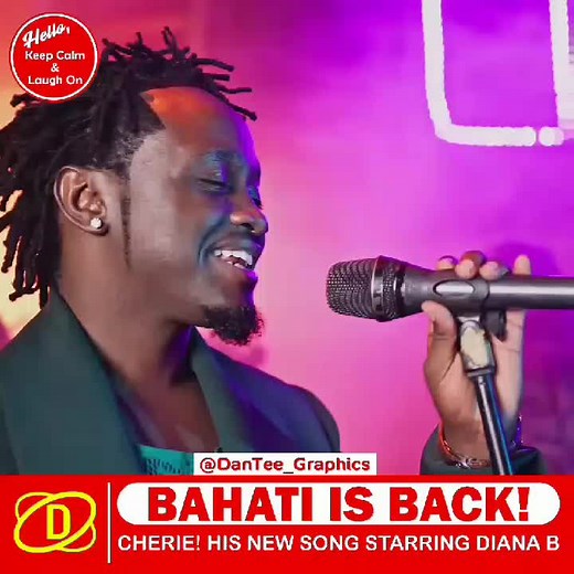 Bahati New Song 'Cherie' Starring Diana B