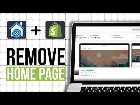 How To Remove Home Page Shopify (Step By Step)