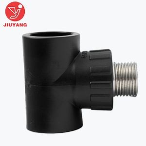 [Hot Item] Custom High Precision PE Male Thread Pipe Fitting PE Outer Wire Tee