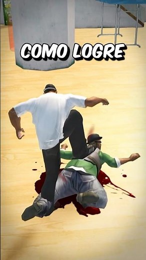 I beat the final mission without using weapons in GTA San Andreas 👊🚨 #gtasanandreas #gta #shorts
