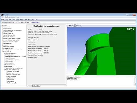 Ansys Tutorial // Polyflow PART 2