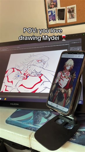 Adorable Mydei Artwork Process
