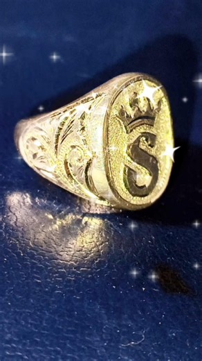 The Beauty of Engraving over silver #jewelry #925silver #gold