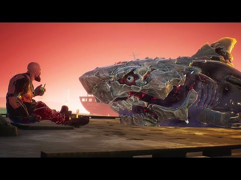 Maneater - Scaly Pete Final Boss Fight ENDING