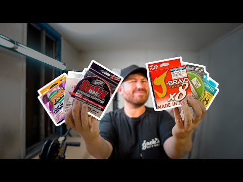 Braid line Comparison! Which is the best??