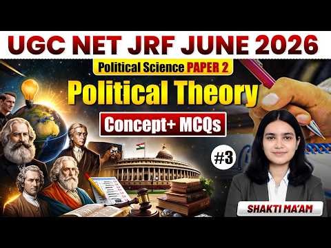 Political Theory Concept & MCQs | Political Science | NET JRF Political Science by Shakti Ma'am