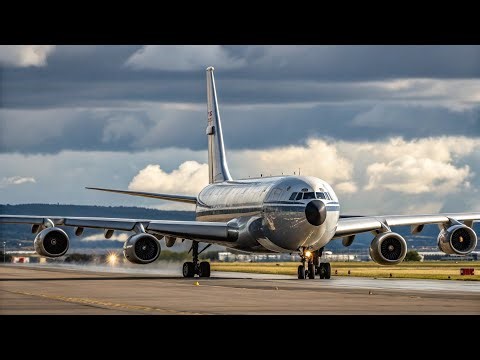 Boeing 707 – The Jet That Changed Air Travel Forever ✈️ | 400 Words