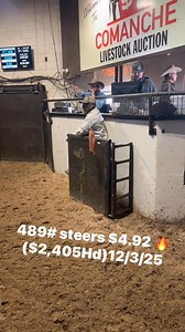 Comanche Livestock Auction on Reels