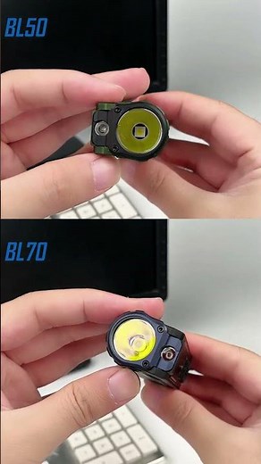 IMALENT BL50 vs BL70: Ultimate EDC Flashlight Showdown! (3600lm UV vs 6000lm Red) #imalent #edc