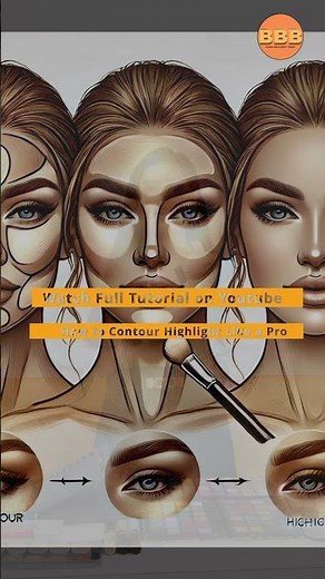 How to Contour Highlight Like a Pro "Contour Face Shape for Picture-Perfect Makeup"