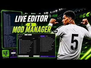 HOW TO INSTALL LIVE EDITOR & MOD MANAGER IN FC26 YTTA VERSION