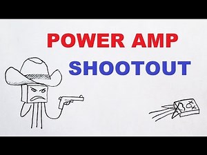 TDA2003, LA4425 and 5 transistor amplifier power output test