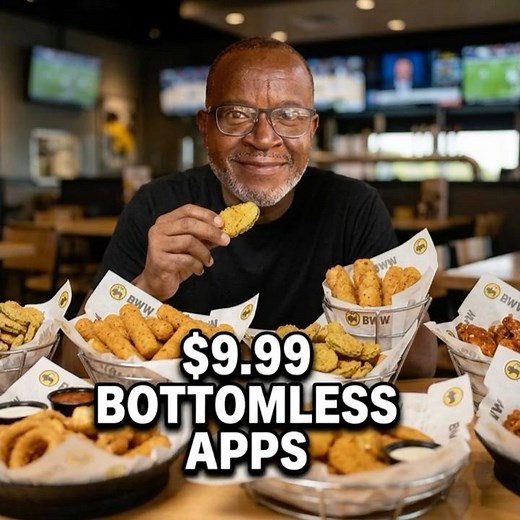 Buffalo Wild Wings $9.99 BOTTOMLESS UNLIMITED APPS ARE BACK #buffalowildwings