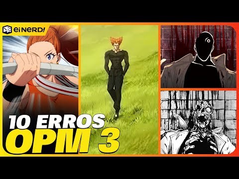 TOP 10 ERROS MAIS GROTESCOS DE ONE PUNCH MAN