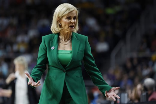 Kim Mulkey Goes Viral For Outfit At Friday Night's NCAA Tournament Game
