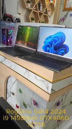 RogStrix G814 2024 👉 1275$ intel i9 14980HX RTX4060 8G Ram16G DDR5 M.2 1T display 18inch 2.5k 240hz Free 💼 Bag, 🖱Mouse, Mousepad, Free Game & programs មួយជីវិត😁 👉 ធានាម៉ាស៊ីនស្អាតមិនជួសជុល ✅ 👉 ទទួលការធានាពីហ៊ាងត្រឹមត្រូវ✅ 👉 ទទួលបានការដូរអស់ស្ទះ✅ 👉 មានទទួលវាយដូរឡើងសើរី😁 Interest inbox/call 010222215/017505544 Visit Our GoogleMap 👉 📍🗺 https://maps.app.goo.gl/MwDyjLthiFr95Uet7?g_st=ic ជួយចូលម្នាក់មួយបងៗ ស្រួលមើលអីវ៉ាន់ធូរថ្លៃ🥰 Subscribe Ours Youtube👉 https://youtube.com/@pn-computer-g