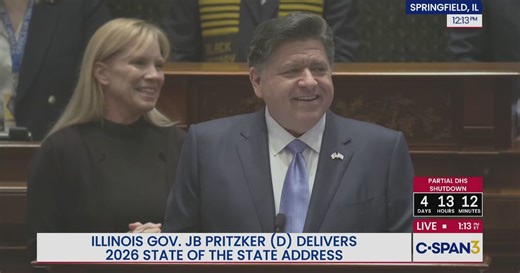 Illinois Governor Delivers State of the State Address