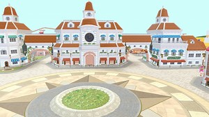 3DS Wuhu Town-Mario Kart 8 Deluxe - Download Free 3D model by Noah (@smiN5214)