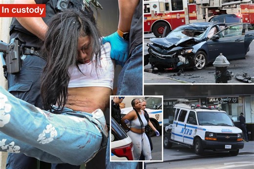 Two killed in NYC after speeding, stolen car ‘full of drugs and booze’ plows into sidewalk: cops