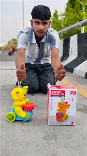 Cute Musical Elephant Toy 🐘🎶 | Amazing Dancing ElepRevi&#ElephantToy #CuteToy #ToyReview #DancingToy