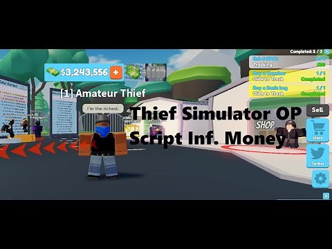 Thief Simulator | OP Infinite Money Script [LuaXe]