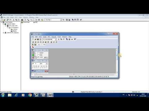 Simulation of StartStop control using two push buttons internal simulator