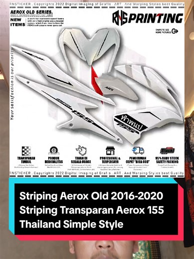Striping Aerox 155: A Simple Style Guide for 2016-2020 Models