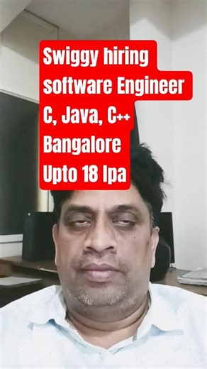 🔥 Swiggy SDE I Job 2026 | Bangalore | 1–3 Yrs | Java / Golang