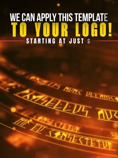 ✨Halloween Runic Logo Reveal – Spooky Brand Intro – E129 Spooky runic logo animation with dark Halloween energy. ✅ Just pick the intro & send your logo 📍 Order now: fastvideo.store #halloweenlogo #logoanimation #spookybranding #darkintro #fastvideo