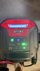 OPTIMA’s new D200 battery maintainer & charger works on 12V AGM & flooded lead-acid batteries as well as lithium iron phosphate batteries and is available now- https://www.optimabatteries.com/products/digital-d200/ #utv #motorcycle #PowerSports #snowmobile #atv #WaveRunner #jetski | OPTIMA Batteries