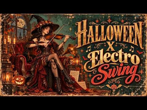 Halloween Electro Swing Party 🎃 | 1-Hour Vintage Jazz, Big Band & Dance Mix